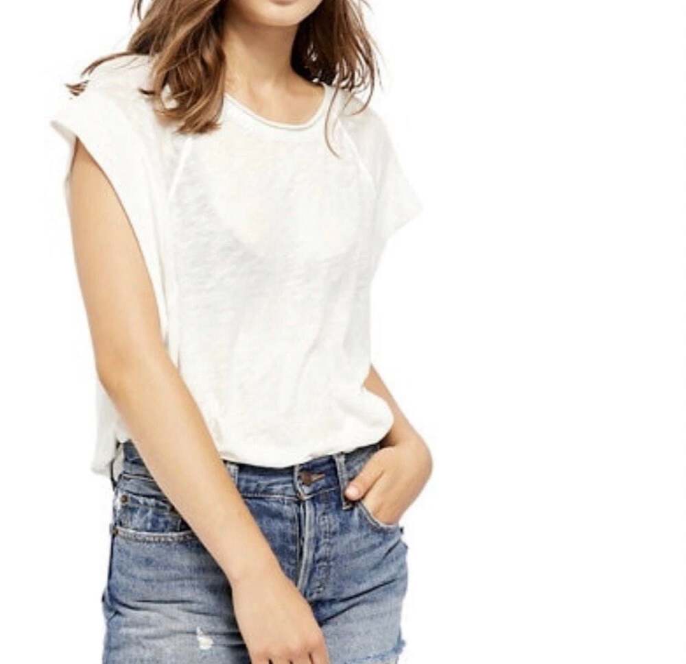 Free People We The Free Halo Tee Lightweight Oversized Size XL Comfy Loose